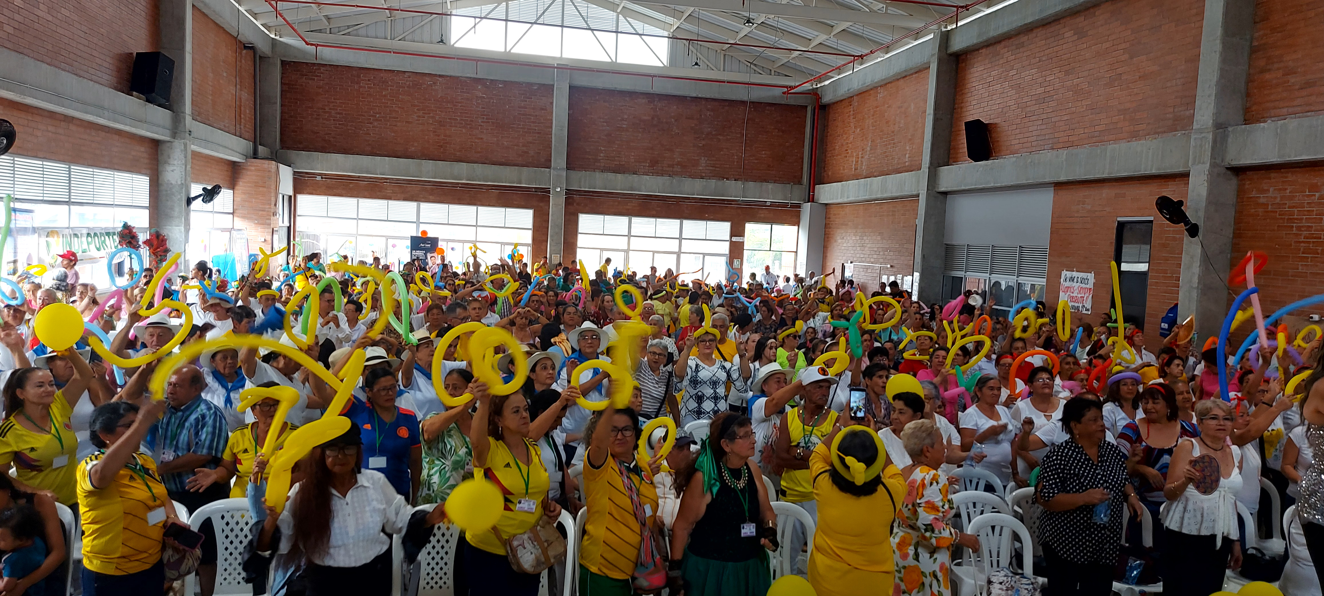 UNA FIESTA… ALEGRÍA D DE NUESTROS ADULTOS MAYORES PARA EL GOBIERNO DEL QUINDÍO